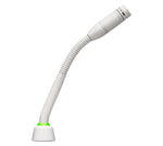 Shure MX405WLP/C-VBDL, Shock-Mounted Gooseneck Mic with Cardioid Capsule - White by Shure