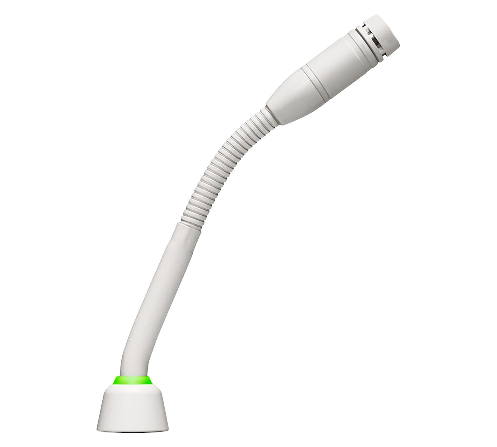 Shure MX405WLP/C-VBDL, Shock-Mounted Gooseneck Mic with Cardioid Capsule - White by Shure