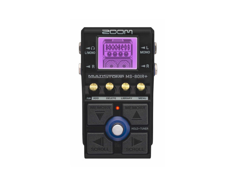 Zoom MS-80IR+ MultiStomp Guitar Multi-Effects Pedal by Zoom