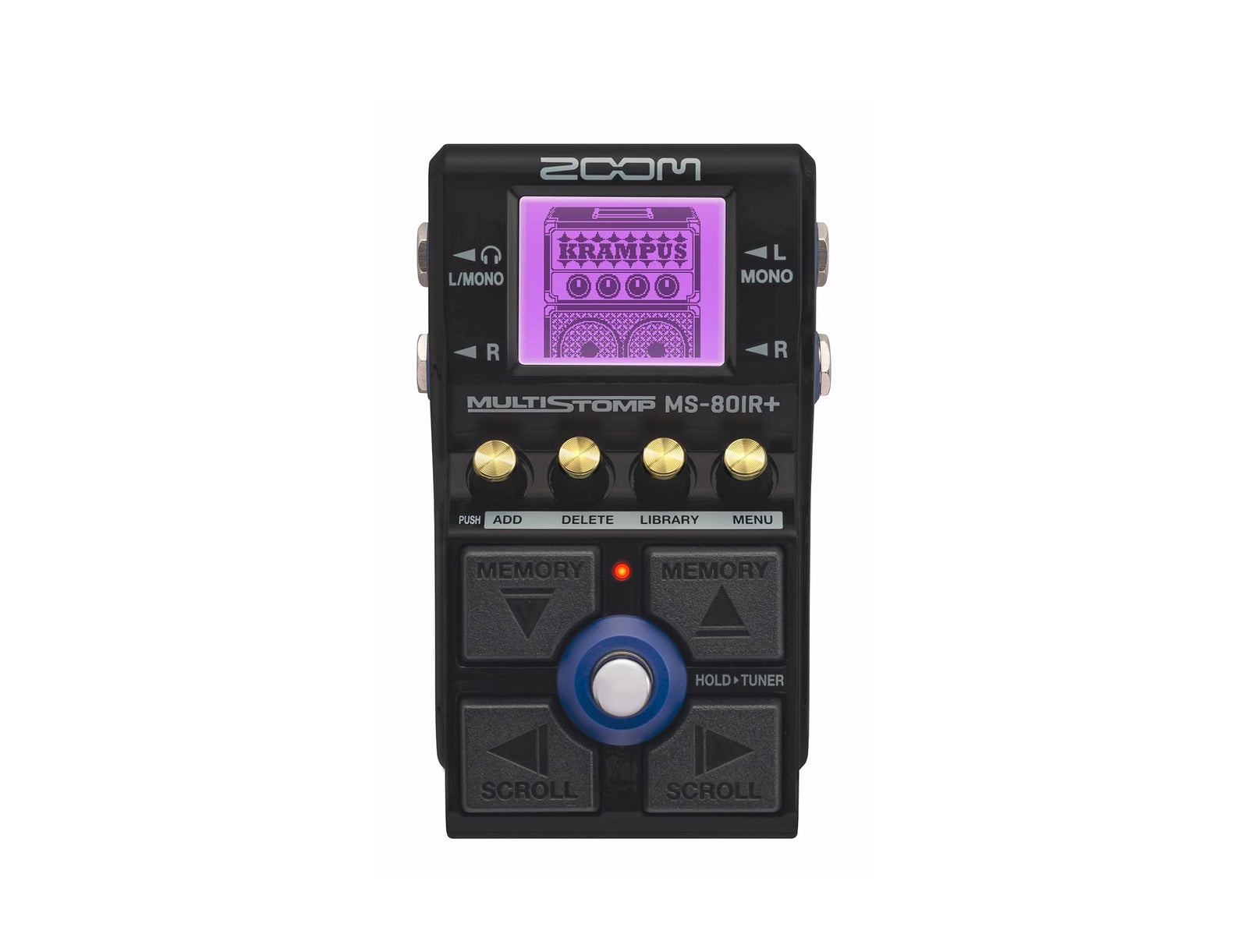 Zoom MS-80IR+ MultiStomp Guitar Multi-Effects Pedal by Zoom