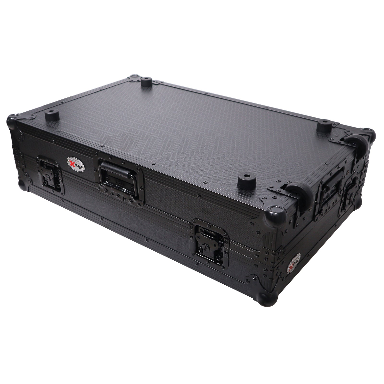 ProX XS-HIT7WLTBL, ATA Flight Road Case for Hercules T7 Inpulse Controller 1U Rack Space and Wheels - Black Finish by ProX Cases