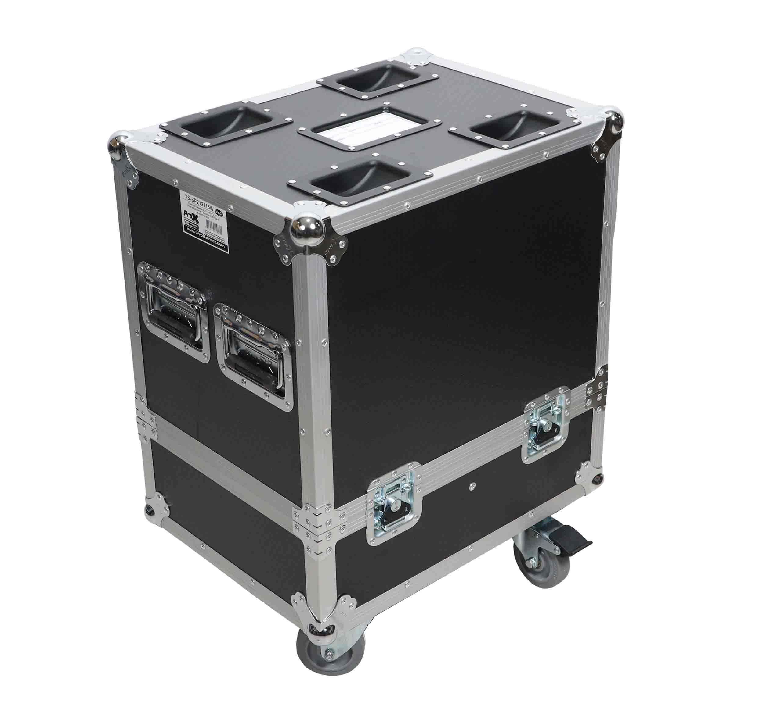 ProX XS-SP212115W, Universal ATA Single Line Array Flight Case for RCF SUB702AS Subwoofer Speaker by ProX Cases