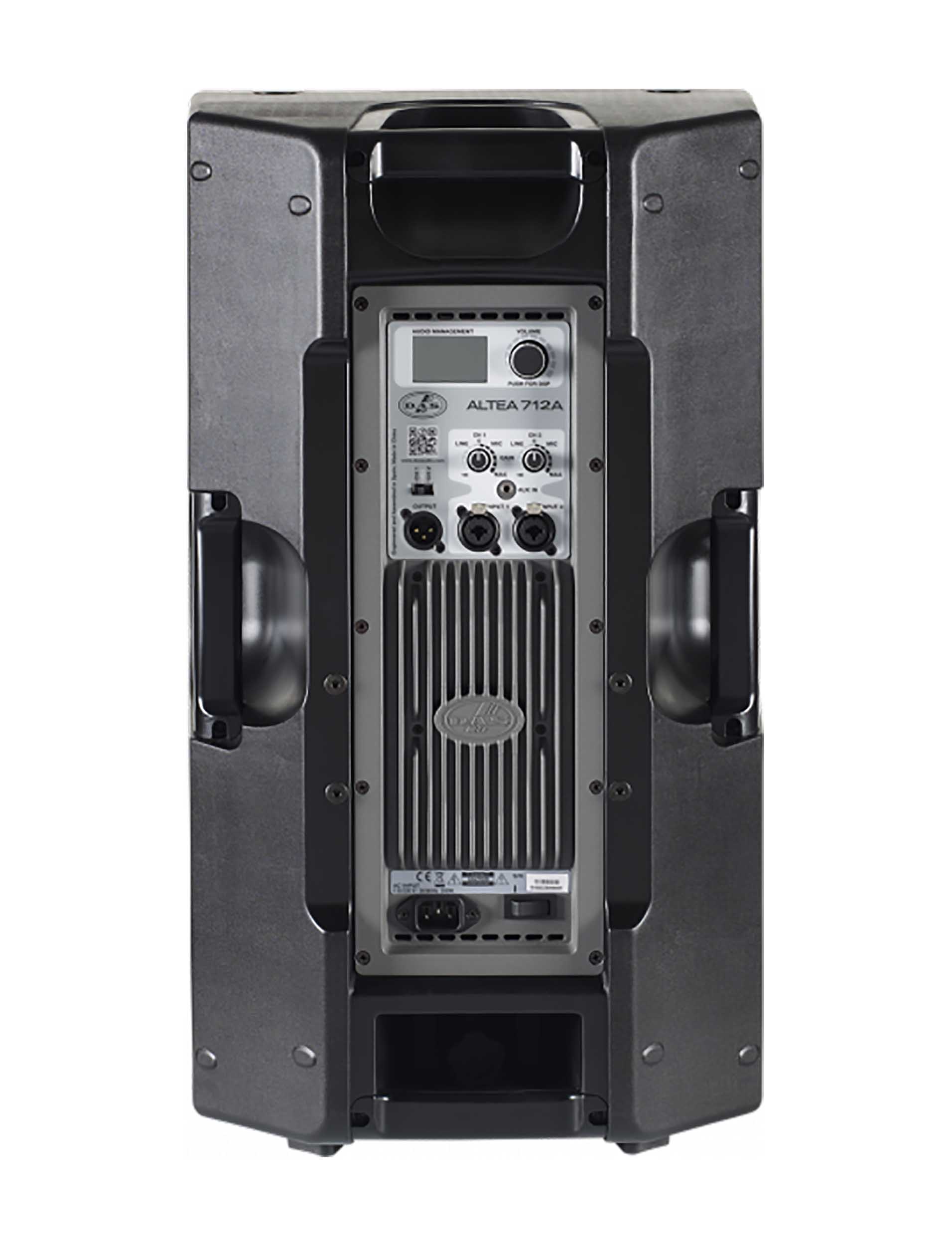 DAS Audio 712ACVRALTEA12, 12-Inch Powered Speaker DJ Package with Cover by DAS Audio