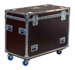 Odyssey OPT452236WBRN, Professional Brown Hex Board Utility Tour Trunk Case with Caster Wheels by Odyssey