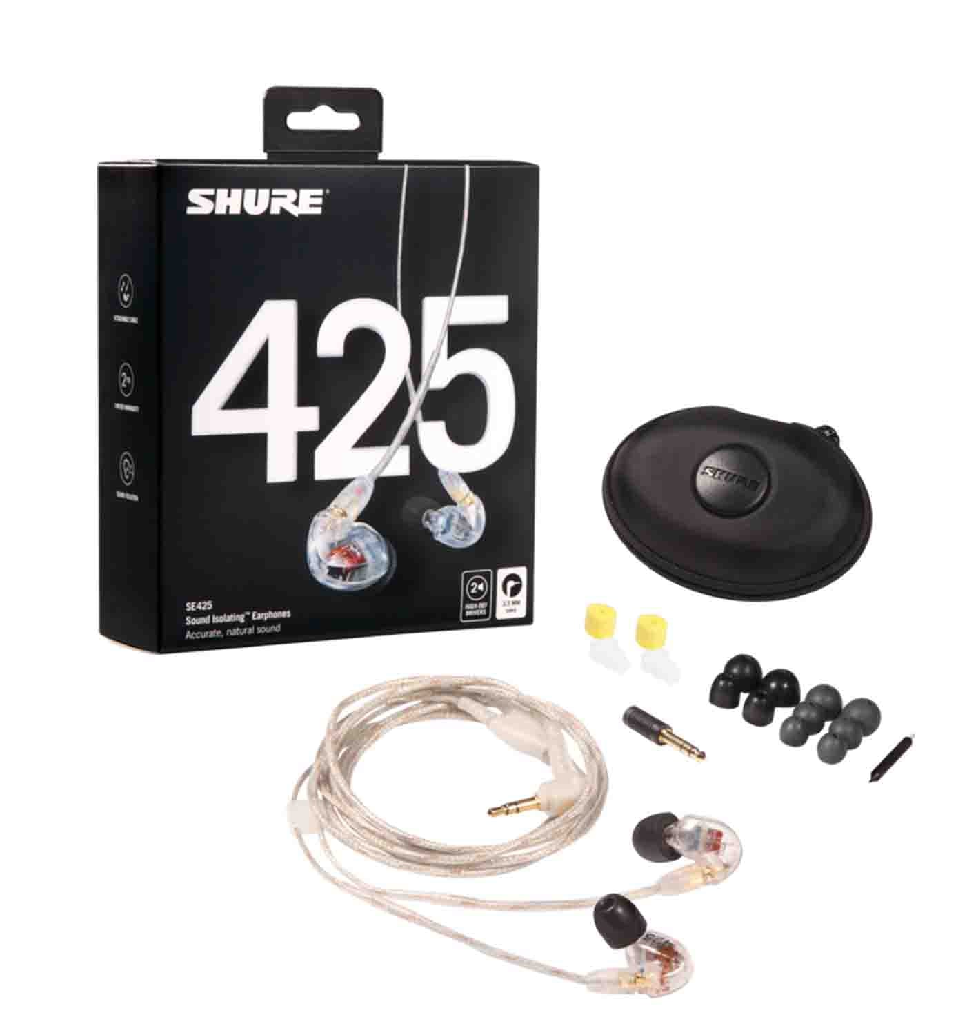 Shure SE425CL Sound Isolating Dual Driver Earphone by Shure