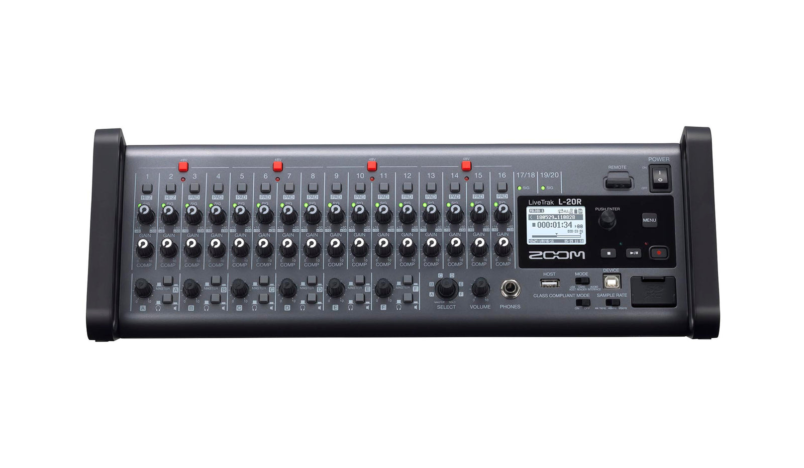 Open Box: Zoom LIVETRAK L-20R Remote Digital Mixer and Recorder by Zoom
