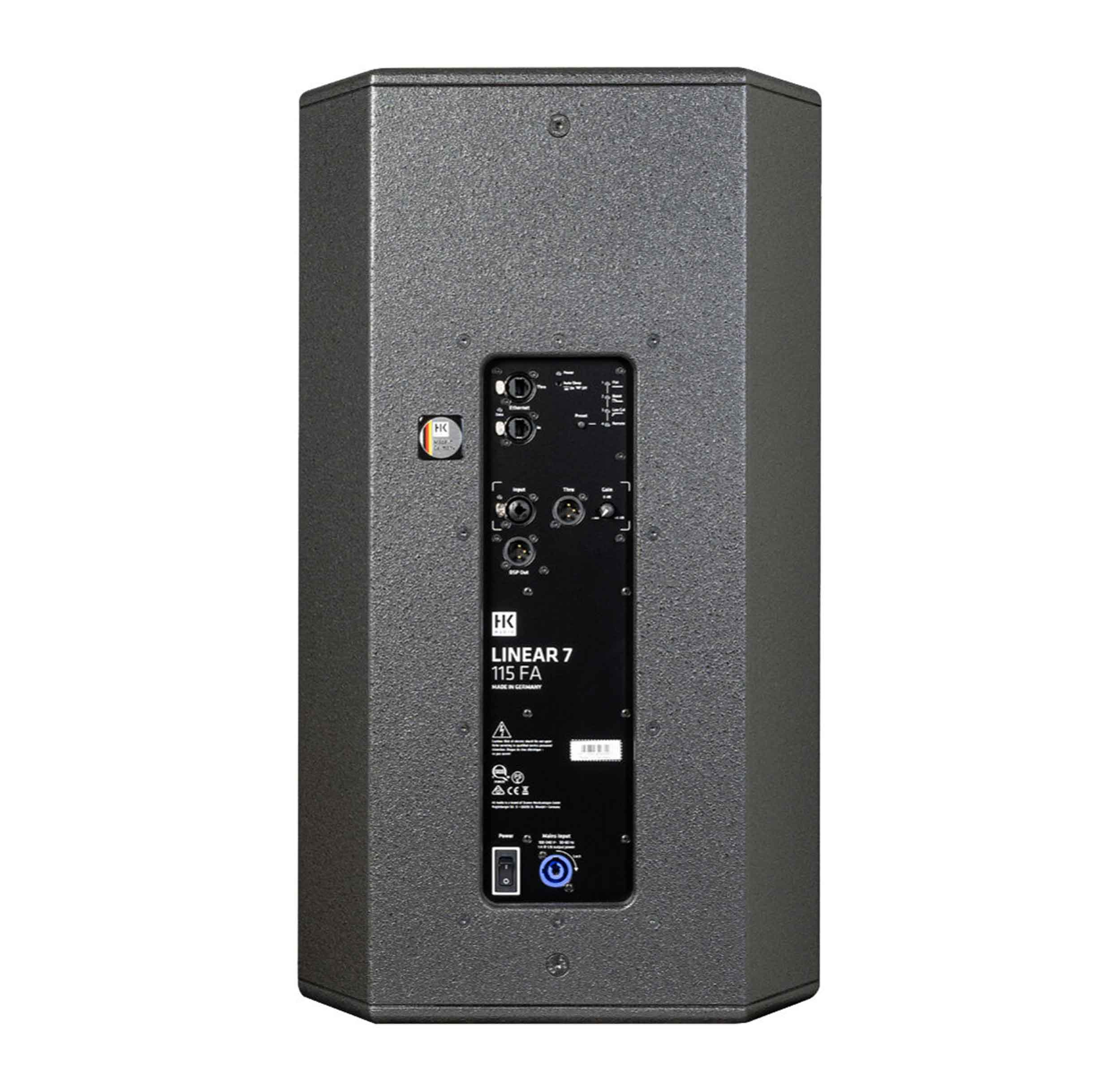 HK Audio L7-115FA, 2000W 15-Inch Powered Speaker - Black by HK Audio