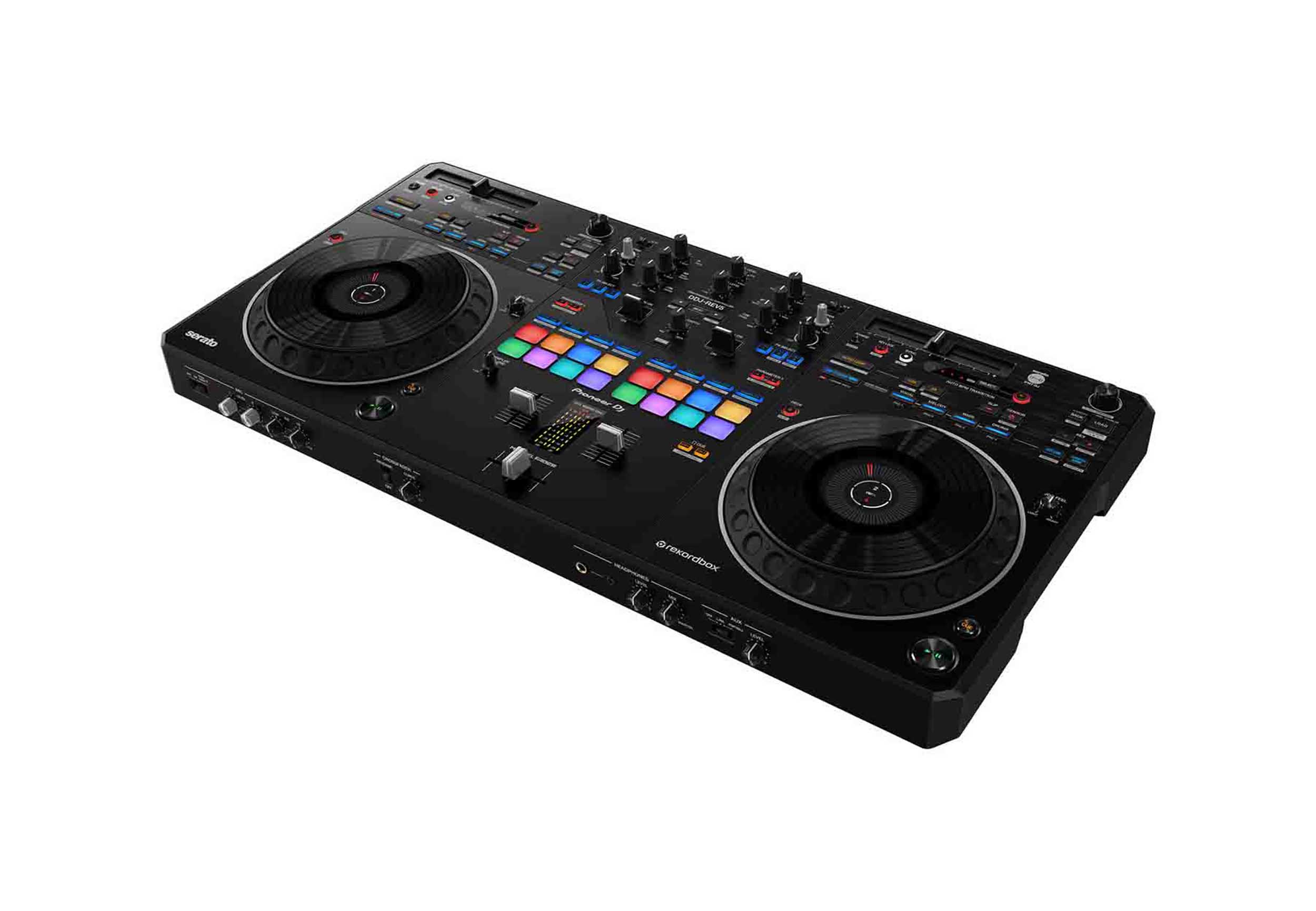 Pioneer DDJ REV5, 2 Channel DJ Controller Package with ProX Flight Case