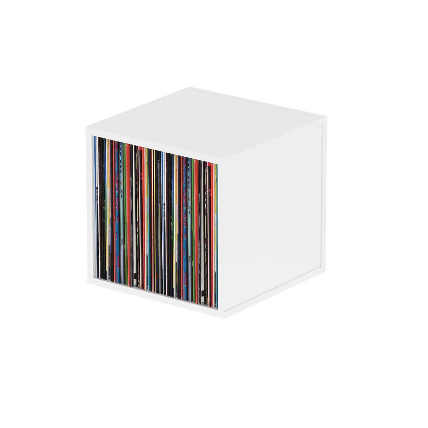 Glorious Record Box for 110 12" Records - White