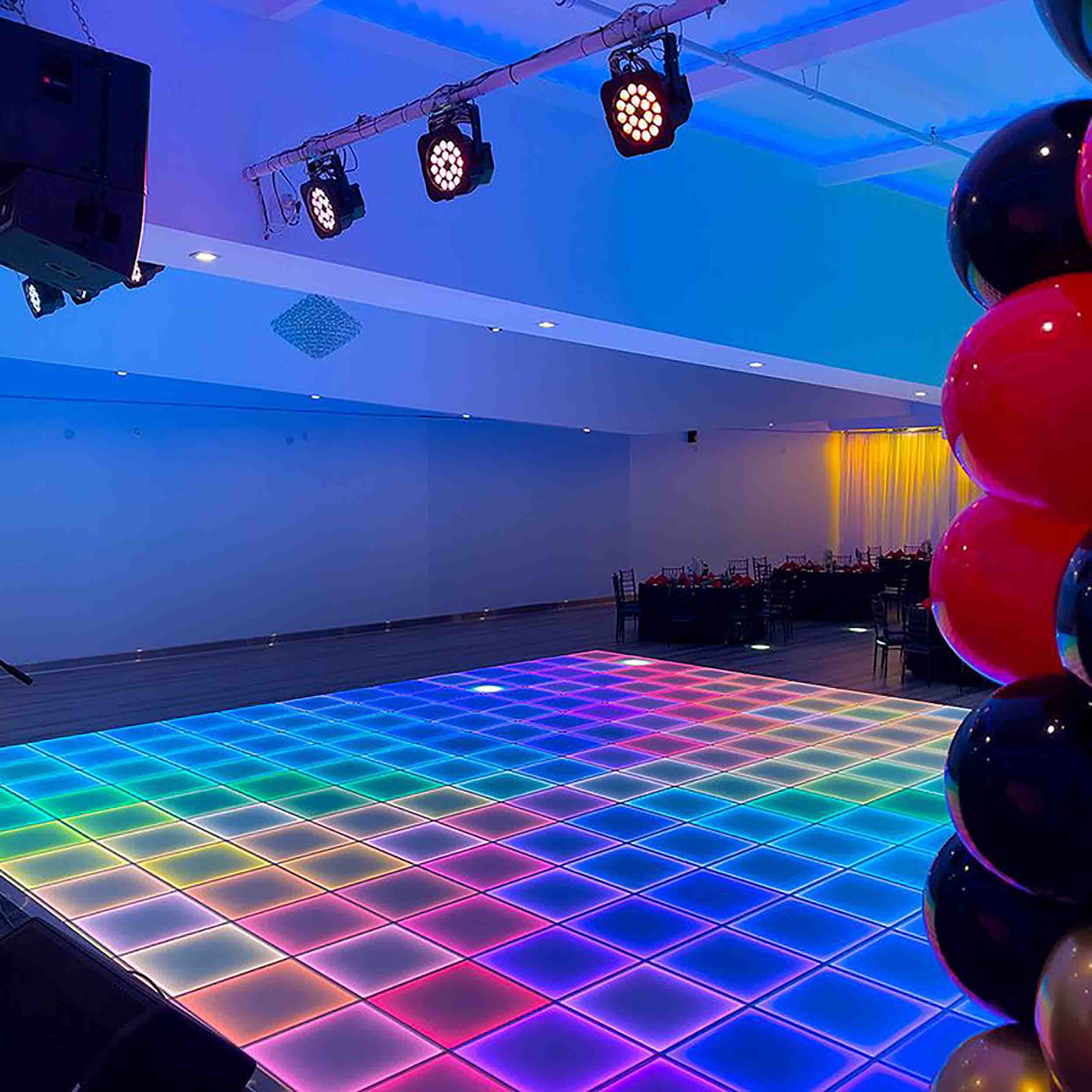 Eliminator MDF3, 3-in-1 RGB Color Mixing LED Dance Floor Panel by Eliminator Lighting