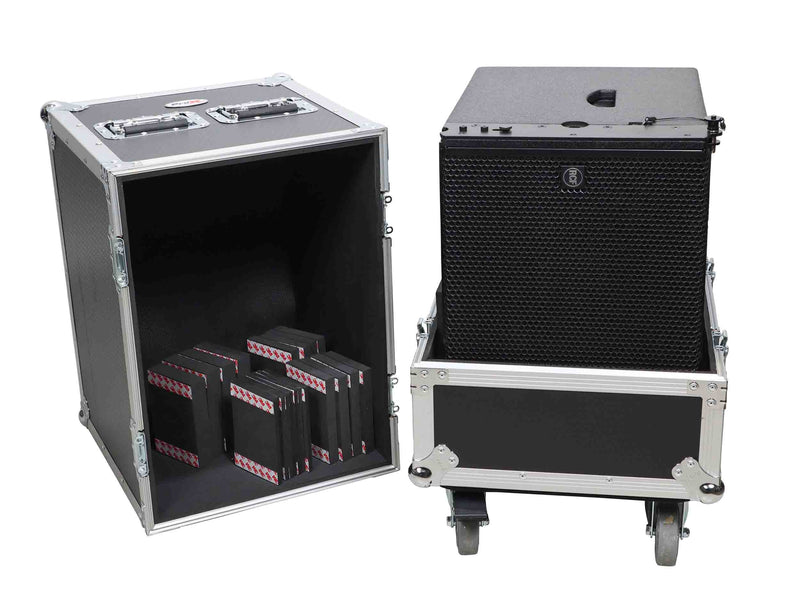 ProX XS-SP212115W, Universal ATA Single Line Array Flight Case for RCF SUB702AS Subwoofer Speaker by ProX Cases