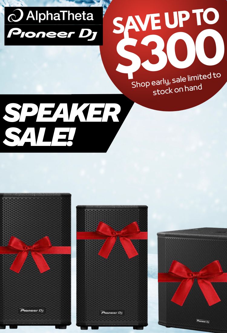 AlphaTheta Speaker Sale 2025