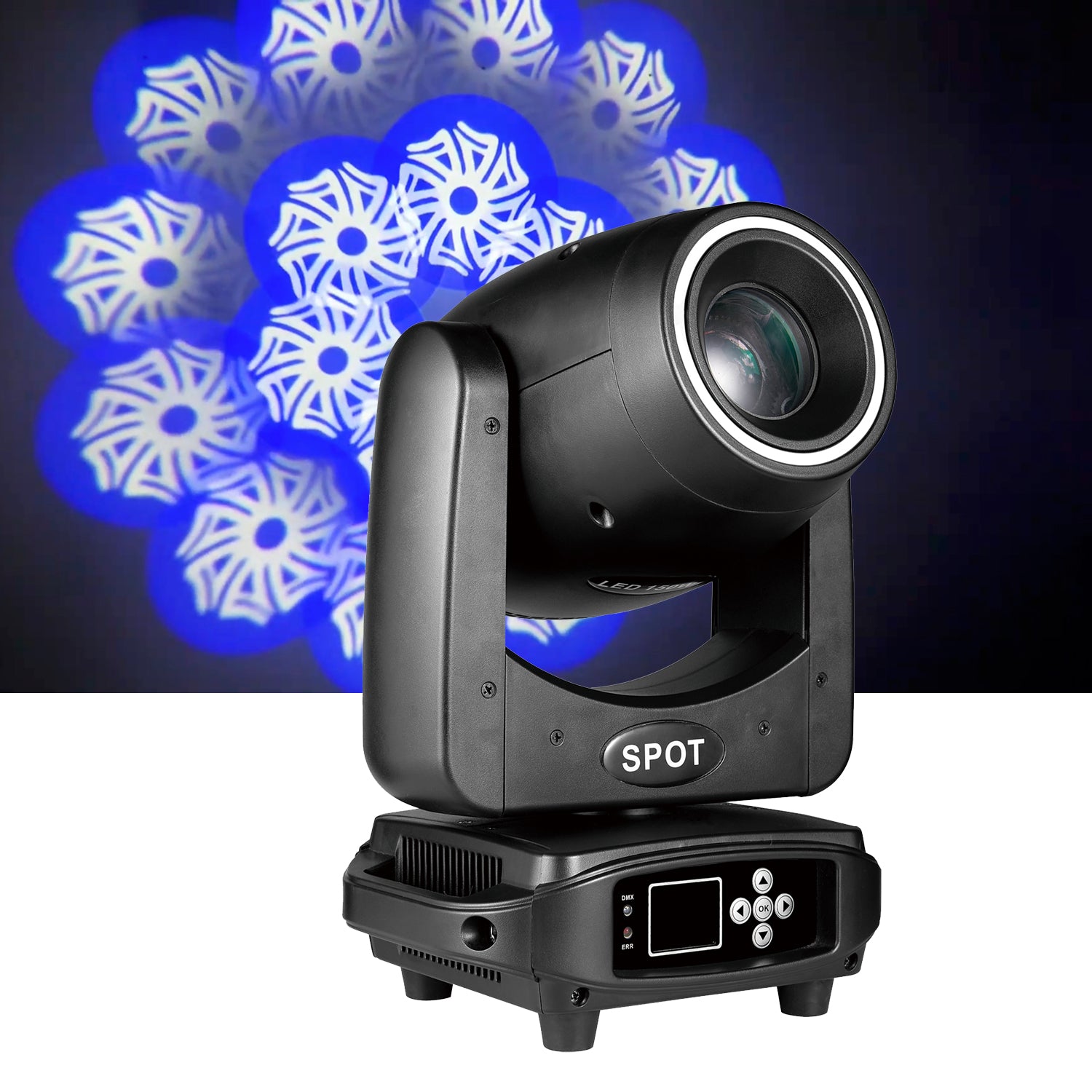 Bauer Super Moon 120W LED Dual Layer Prism Moving Head Spot