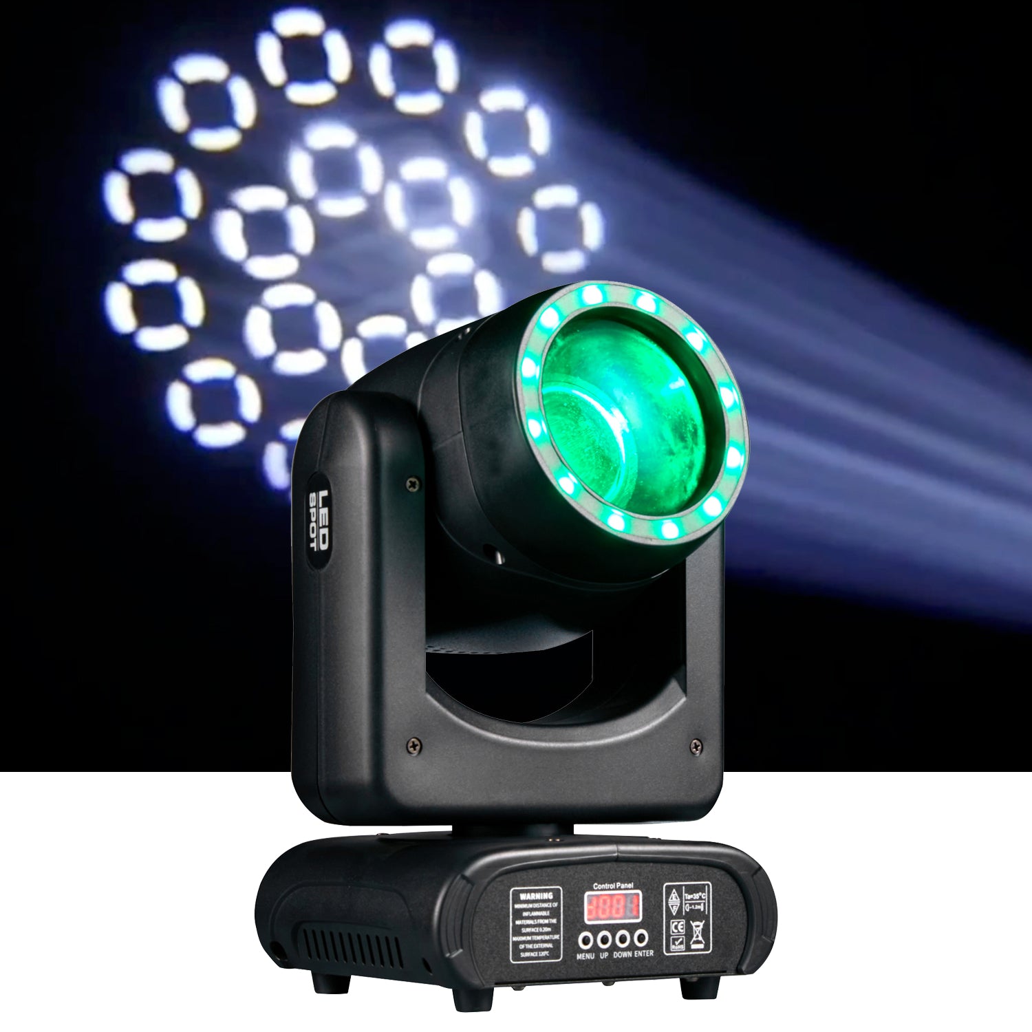 Bauer Pulsar Beam Moving Head Spot Light with Dual Prism Effects