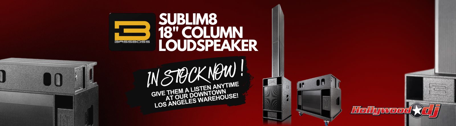 New Bass Boss Column PA Speaker