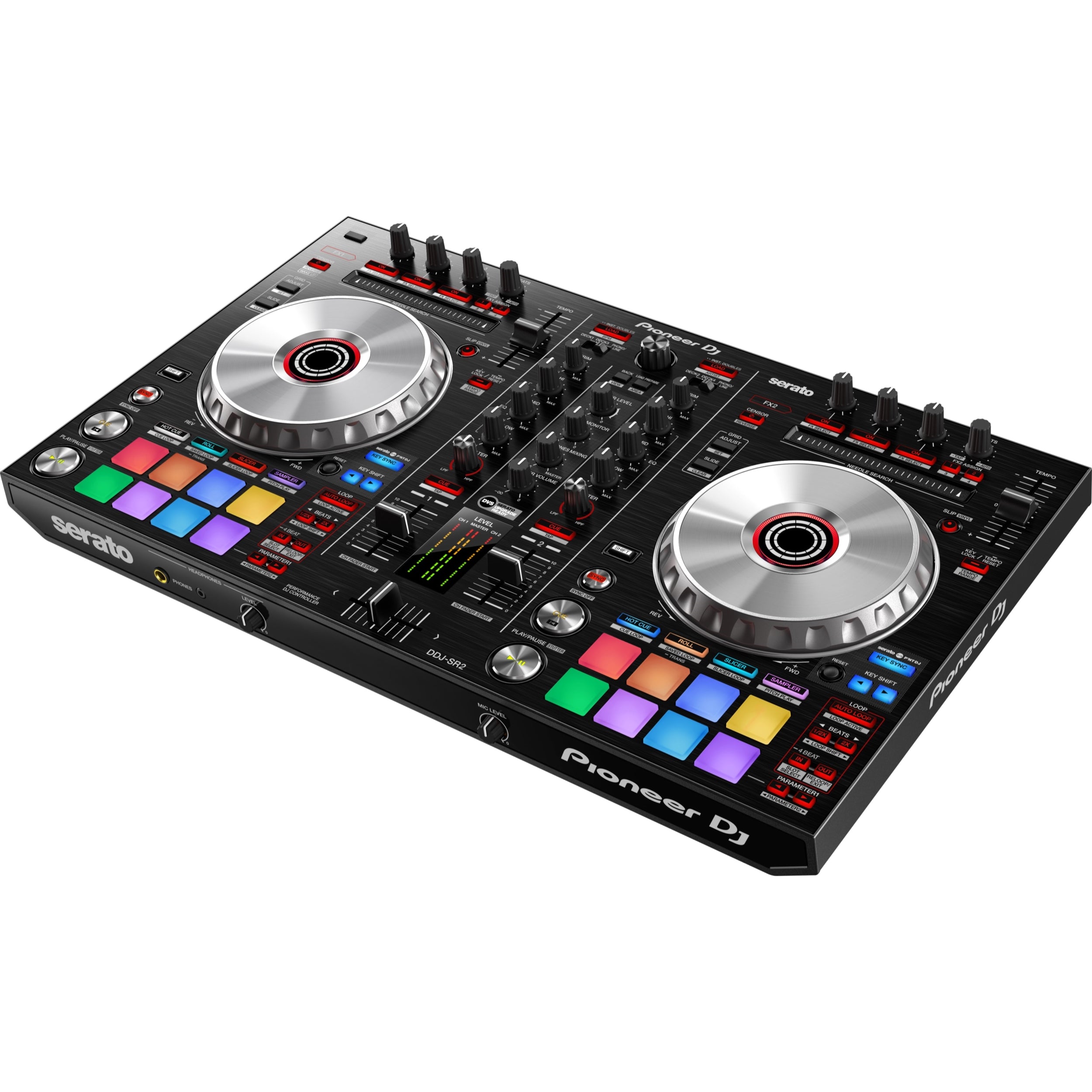 Open Box: Pioneer DJ DDJ-SR2 DJ Controller for Serato DJ 2 Channel Controller