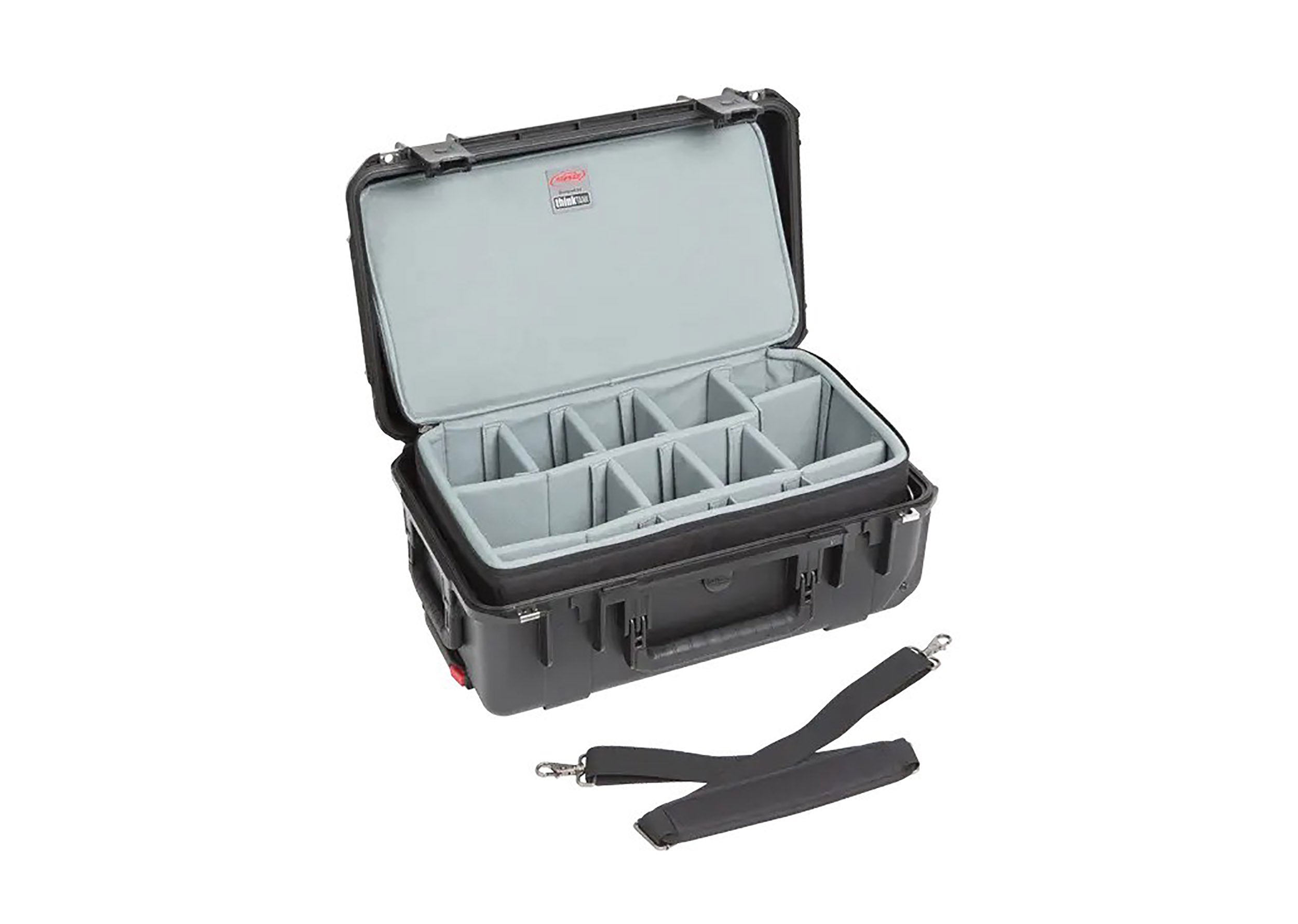 SKB Cases 3i-2011-7DZ, iSeries Case with Think Tank Removable Zippered Divider Interior - Black by SKB Cases