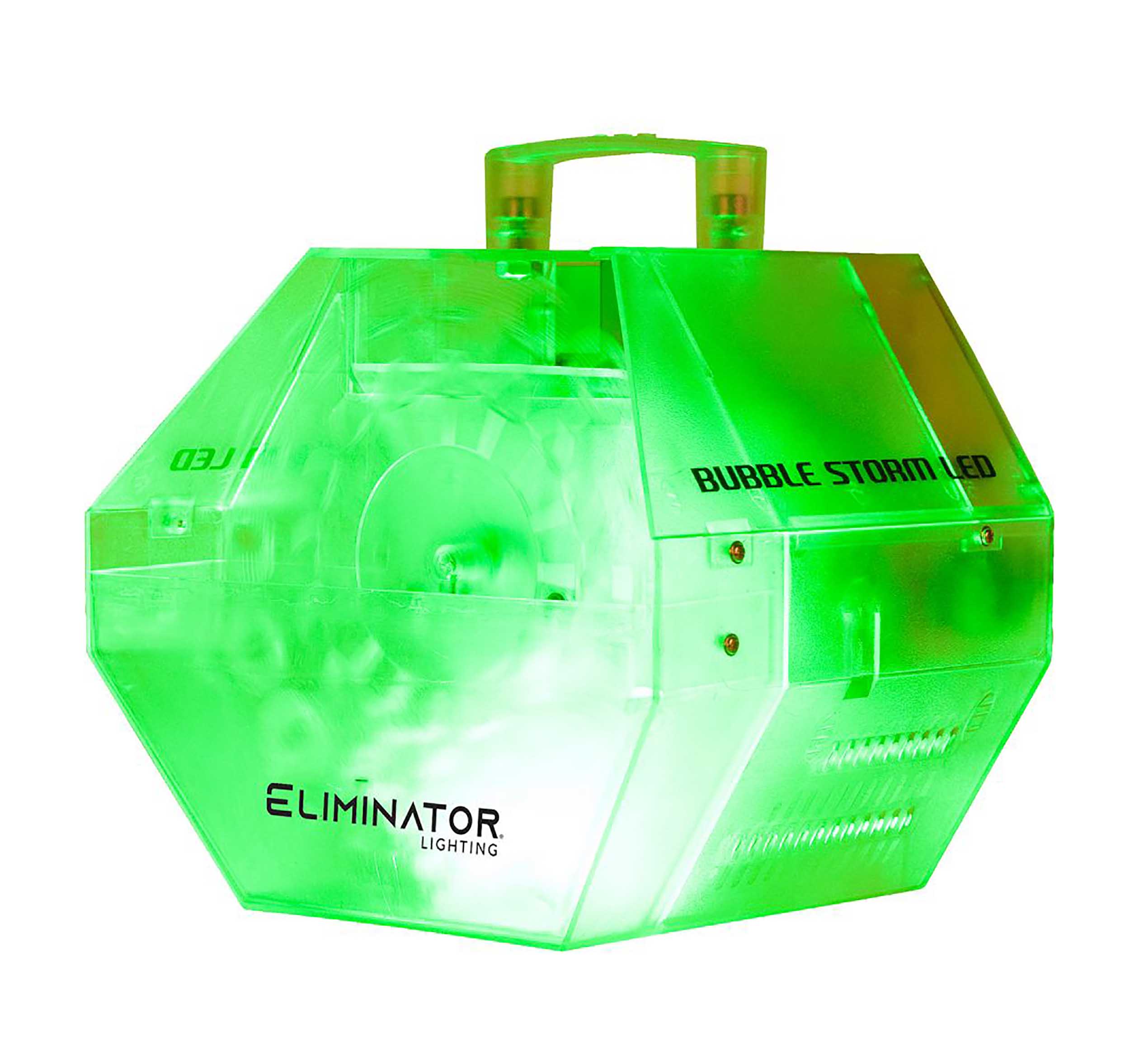 Eliminator Lighting Bubble Storm LED Bubble Effects Machine - White by Eliminator Lighting