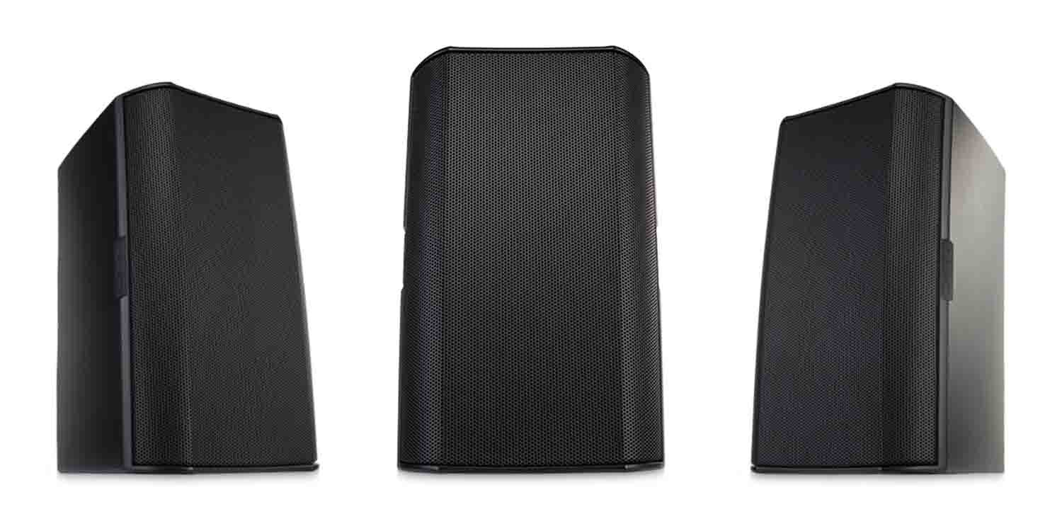 QSC AD-S8T-BK Acoustic Design Series 8-Inch 2-Way 200W Surface-Mount Loudspeaker - Black