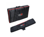 ProX XF-MESAMEDIATRUSSPKG, Full DJ Workstation Includes Truss TV Bracket Mount White and Black Scrims and Carry Bag by ProX Cases