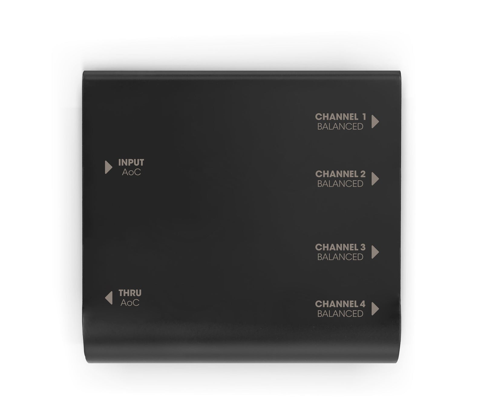 Palmer AoC Box XLRM Audio over Cat Box from etherCON to 4 x XLR Male by Palmer