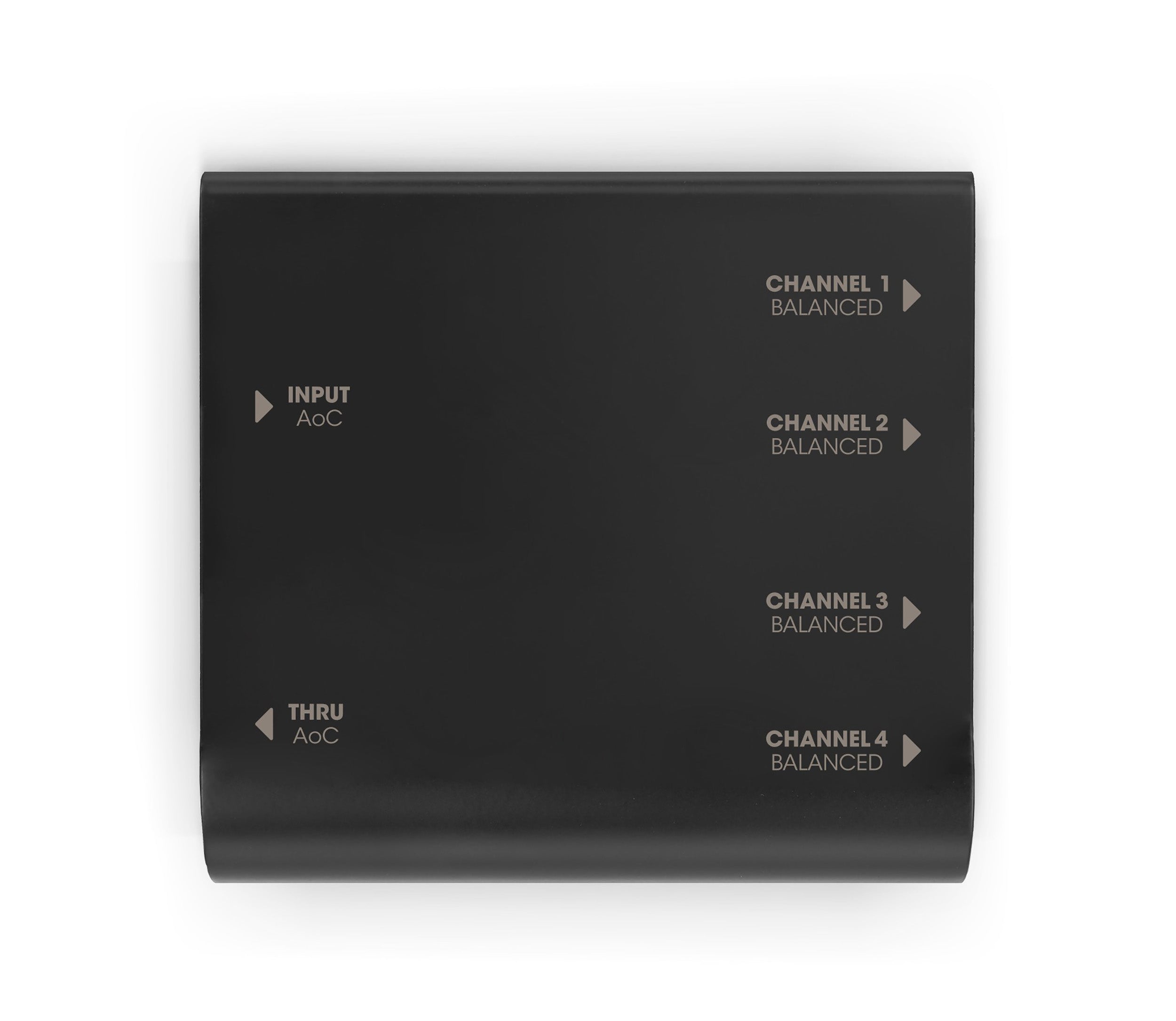 Palmer AoC Box XLRM Audio over Cat Box from etherCON to 4 x XLR Male by Palmer