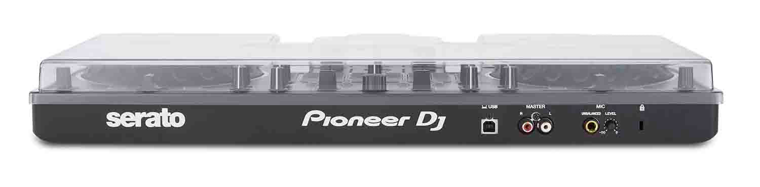 Pioneer DJ Controller Package with DDJ-REV1 Controller and Decksaver Cover by Pioneer DJ