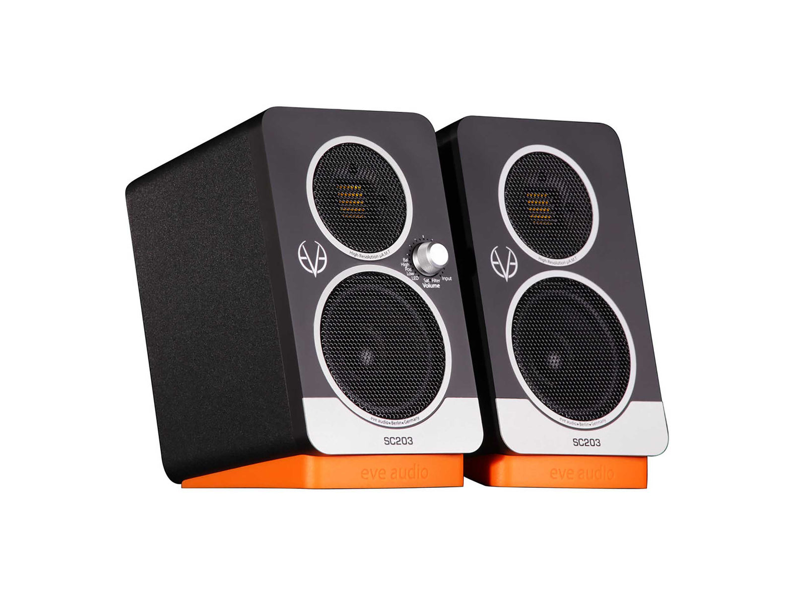 Eve Audio SC203-SET, 2-Way AMT Stereo Monitors with Big Sound - 3 Inch by EVE Audio