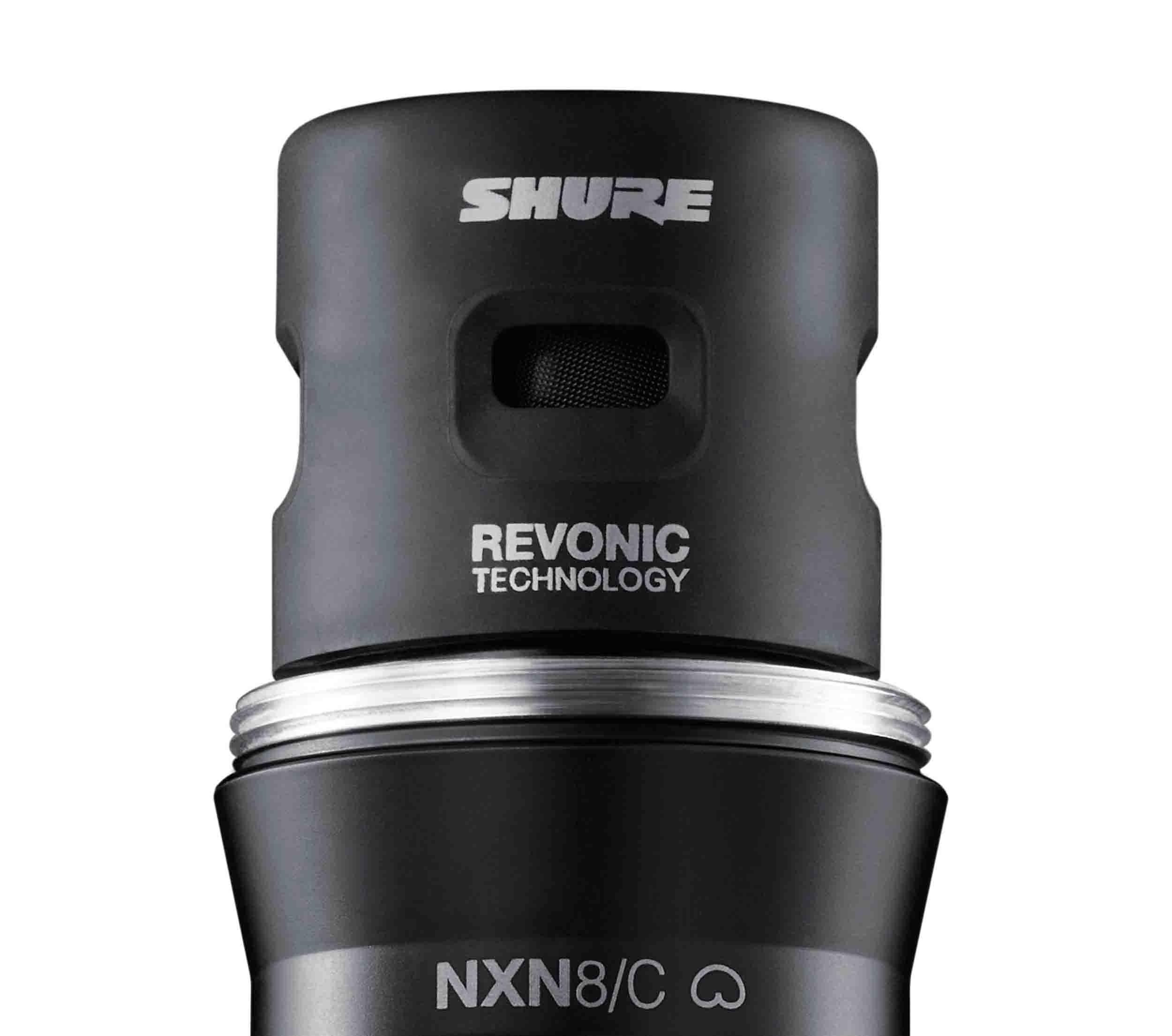Shure Nexadyne 8/C Cardioid Dynamic Vocal Microphone with Revonic Transducer - Black by Shure
