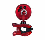Snark SIL-RED-U, Clip-On Chromatic Tuner - Red by Snark