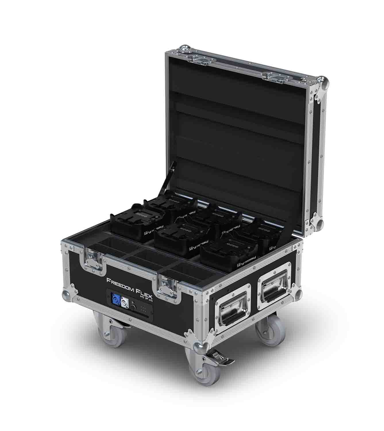 B-Stock Scratch & Dent: Chauvet DJ Freedom Flex H9 IP X6 Charging Road Case by Chauvet DJ