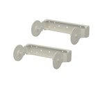 RCF H-BR 004 W, Pair of Brackets for Horizontal Wall Mounting of 5-Inch Compact M 05 Speaker Cabinets - White by RCF
