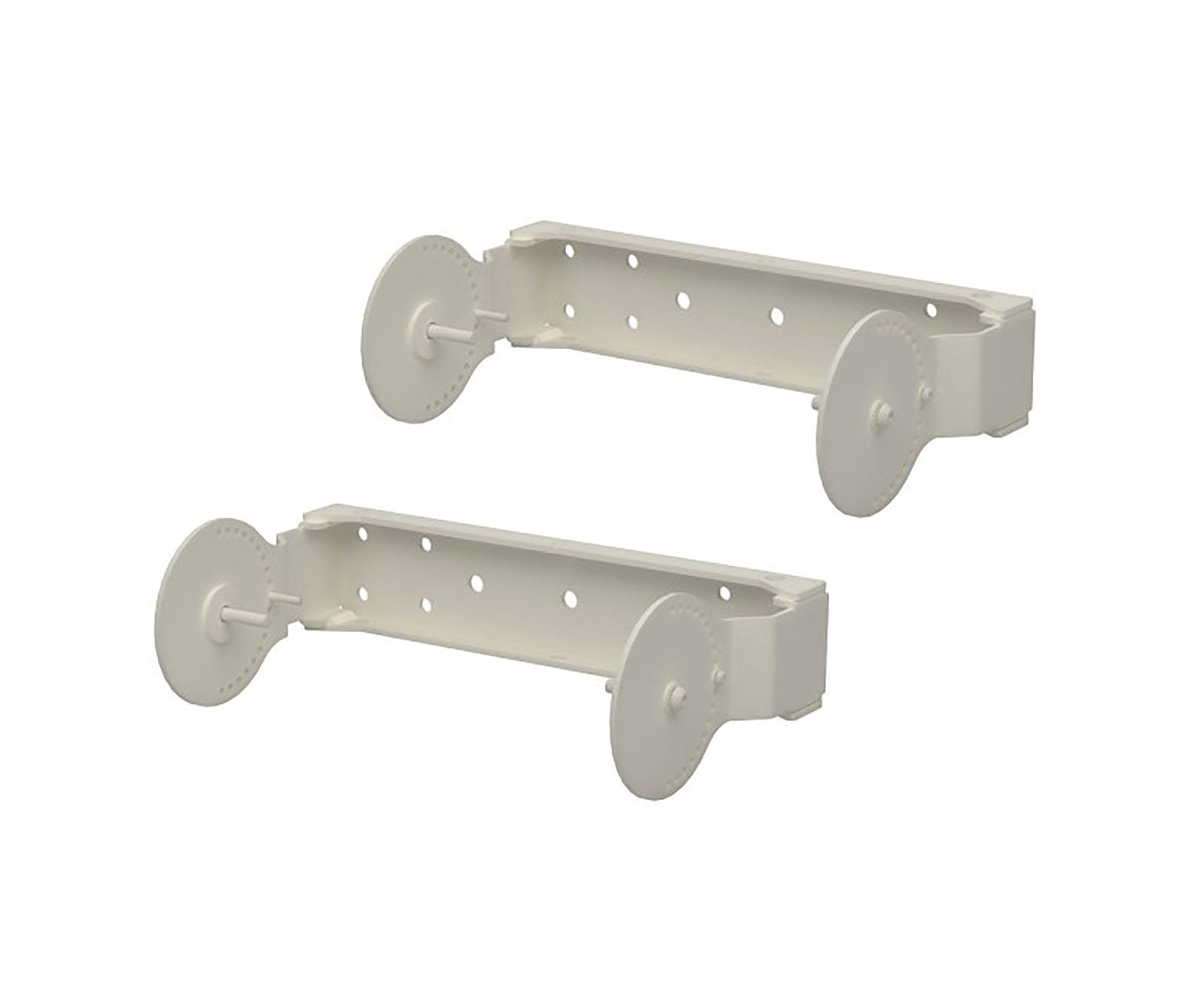 RCF H-BR 004 W, Pair of Brackets for Horizontal Wall Mounting of 5-Inch Compact M 05 Speaker Cabinets - White by RCF