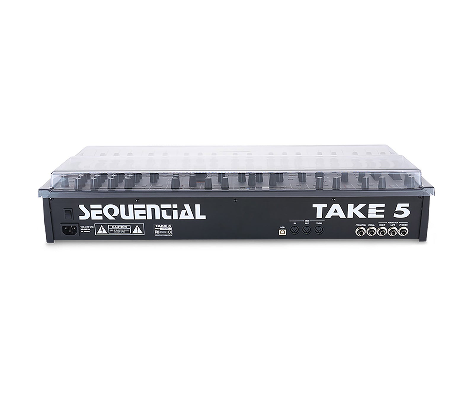 Decksaver DS-PC-TAKE5TEO5, Protection Cover for Sequential Take 5 and Oberheim TEO-5 by Decksaver