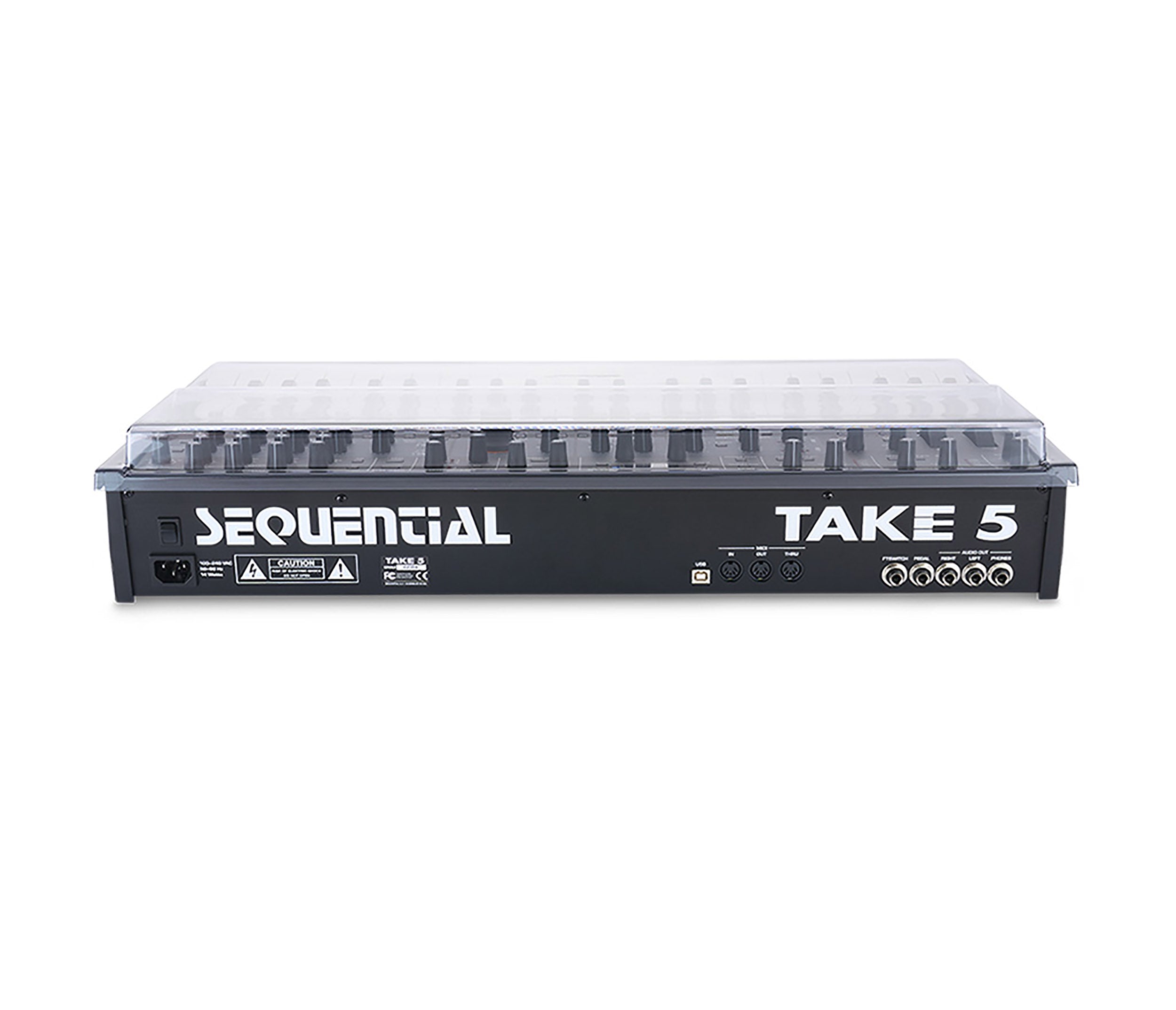 Decksaver DS-PC-TAKE5TEO5, Protection Cover for Sequential Take 5 and Oberheim TEO-5 by Decksaver