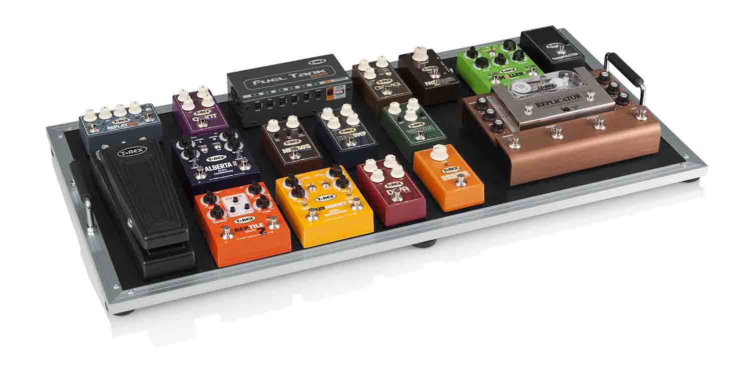 Gator Cases G-TOUR PEDALBOARD-XLGW Extra Large Tour Grade Pedal Board and Flight Case for 20-25 Pedals with Wheels by Gator Cases