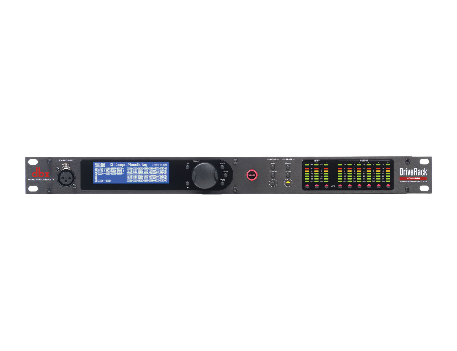 dbx DriveRack VENU360, Complete Loudspeaker Management System by DBX