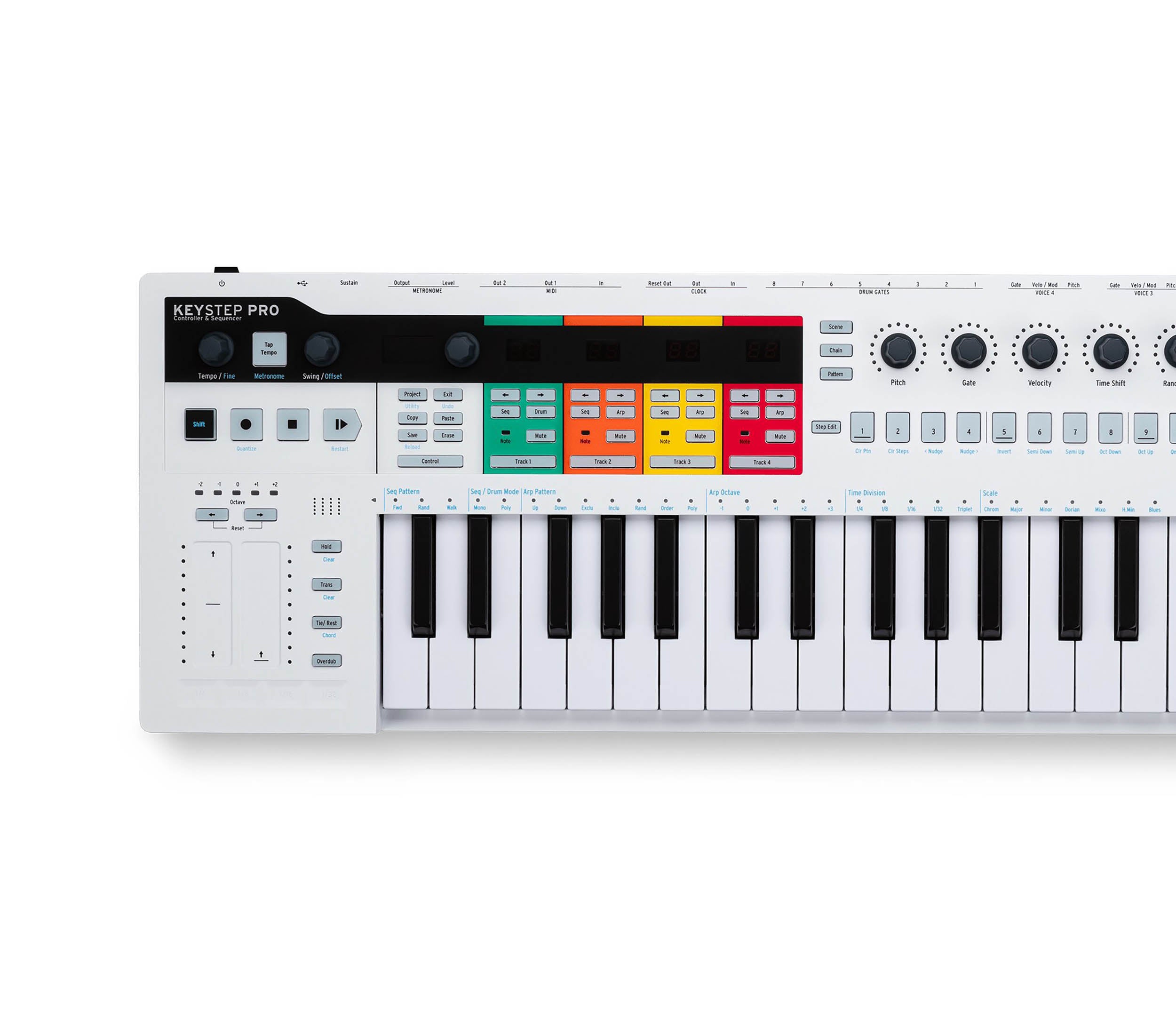 Arturia Keystep Pro, Keyboard with Advanced Sequencer and Arpeggiator