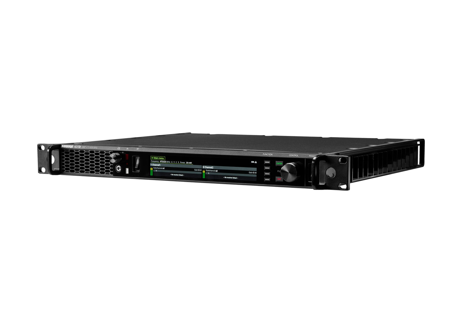 Shure ADTDUS-G57, Axient Digital PSM Dual Transmitter - G57 (470 to 608 MHz) by Shure