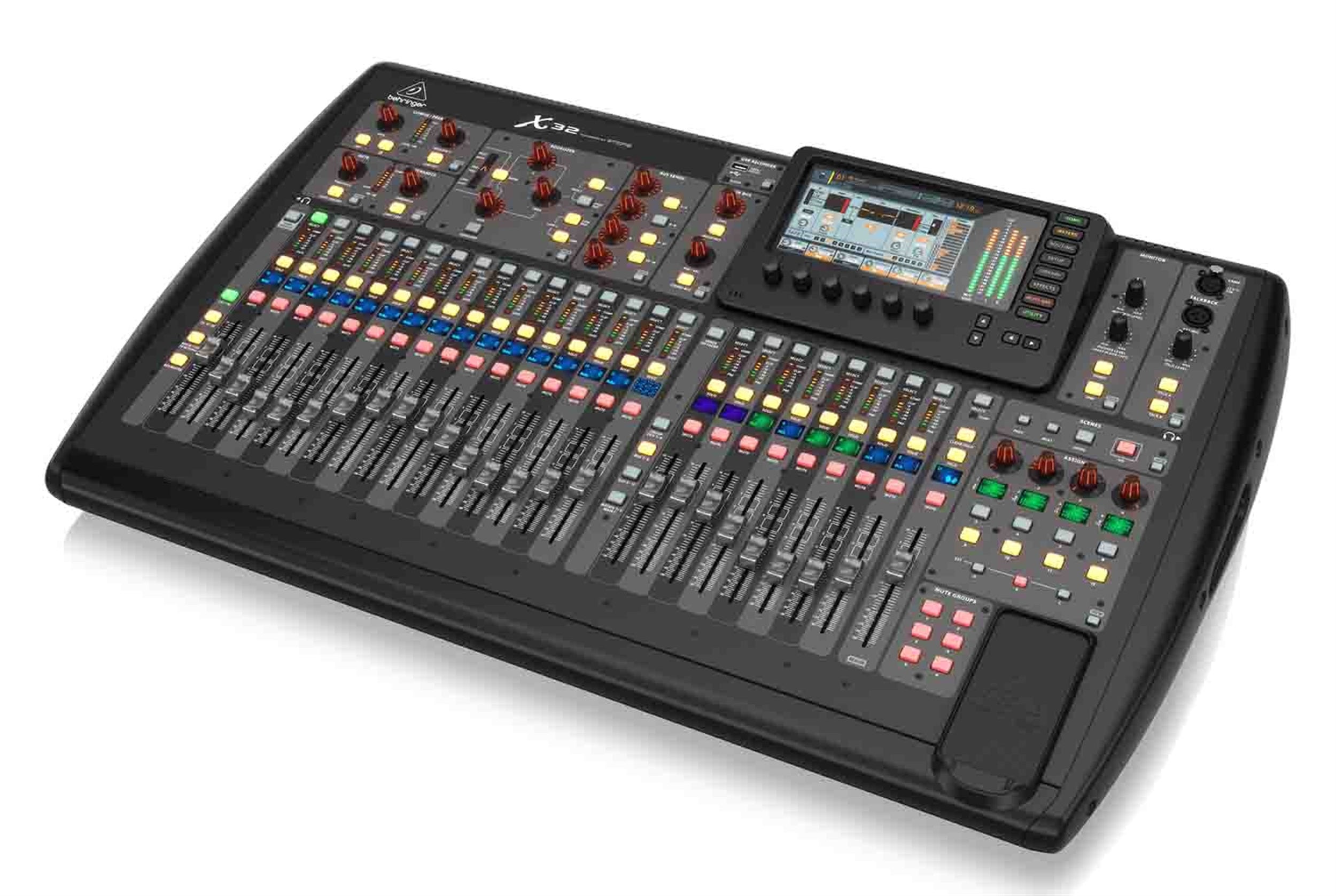 Behringer X32 40 Input Channel Digital Mixing Console with 7-Inch Color TFT Display