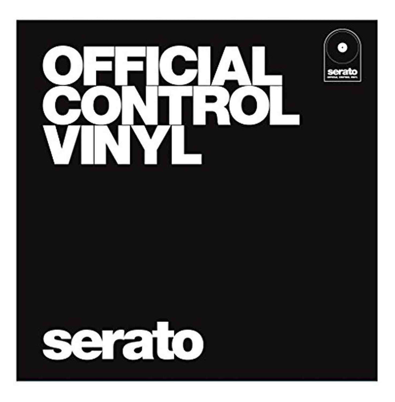 Serato DJ Performance Series Official 12 Inch Control Vinyl (Pair) Black  SCV-PS-BLK-OJ by Serato