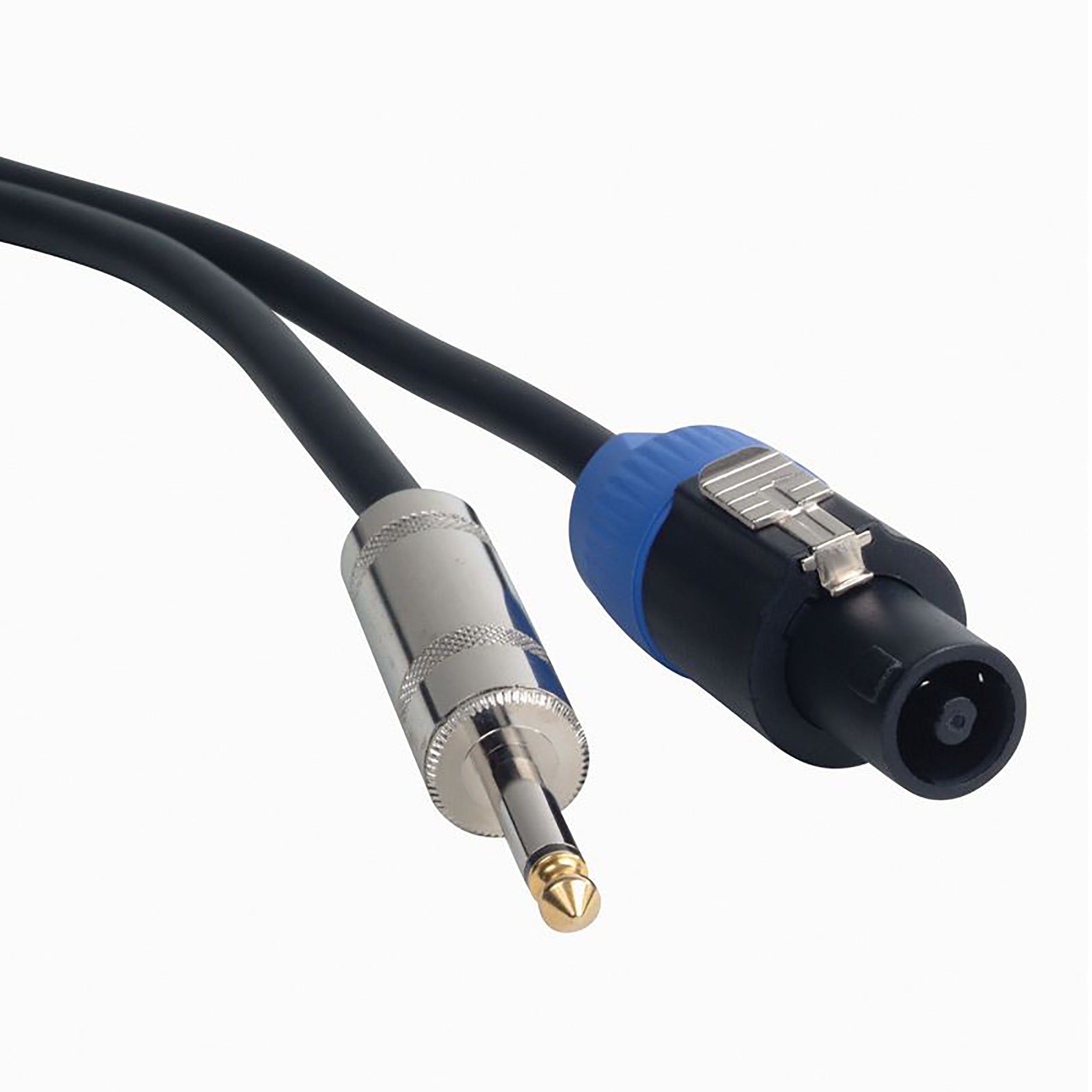 Accu-Cable SK4-5012, 12 Gauge, Locking Speaker Connector to 1/4-Inch Cable - 50 Ft by Accu Cable