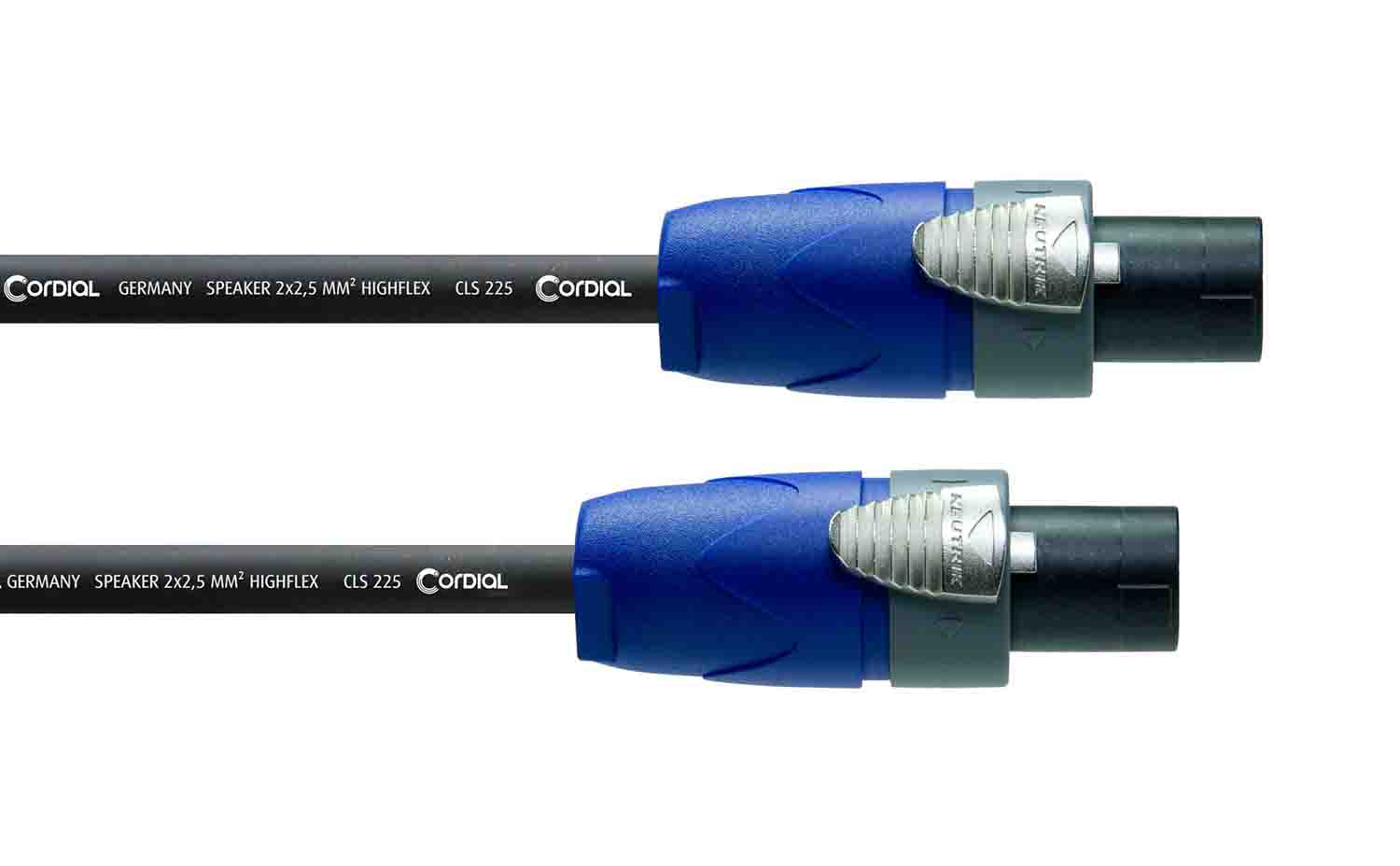 Cordial CPL LL 2, 2 Pin Speaker Cable - Hollywood DJ