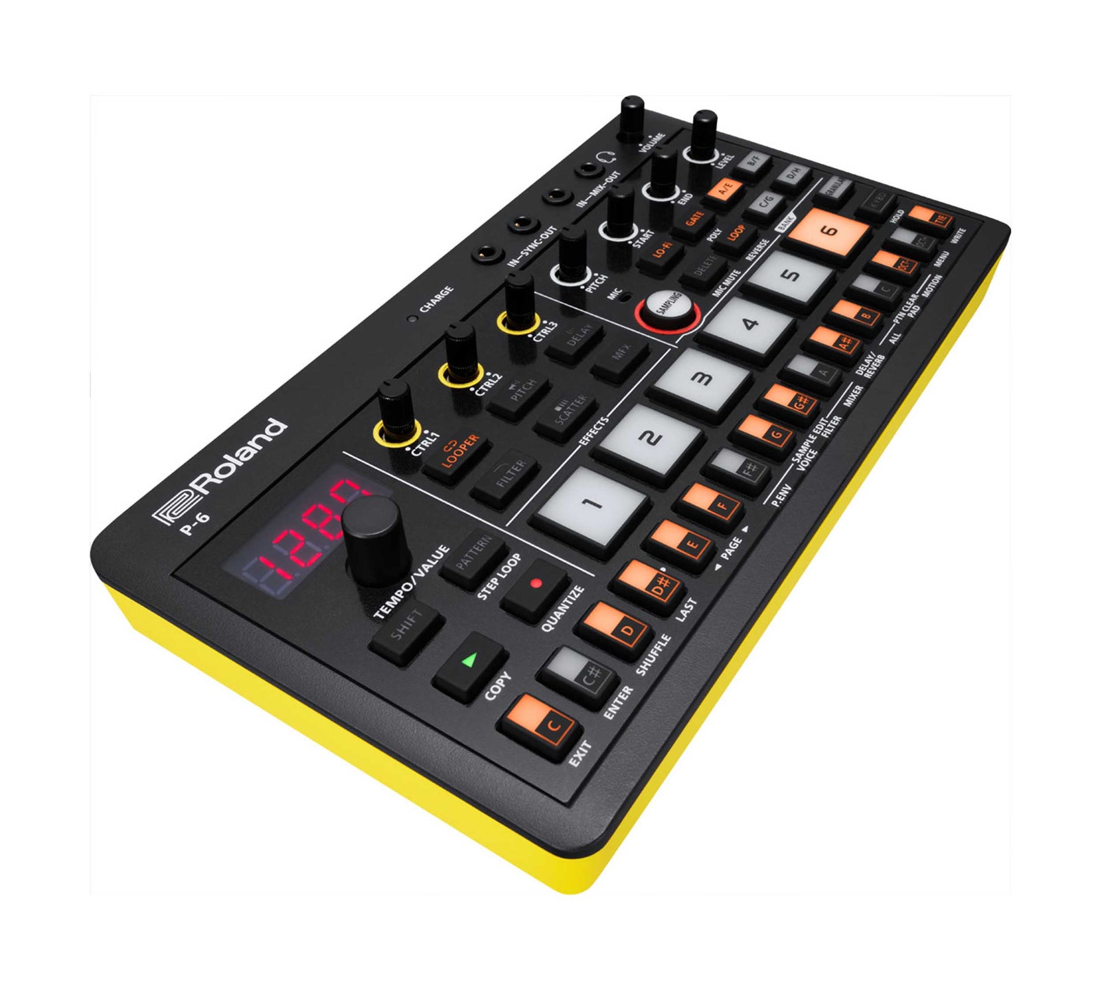 Roland P-6 Pocket Sampler with FX, Granular Engine by Roland