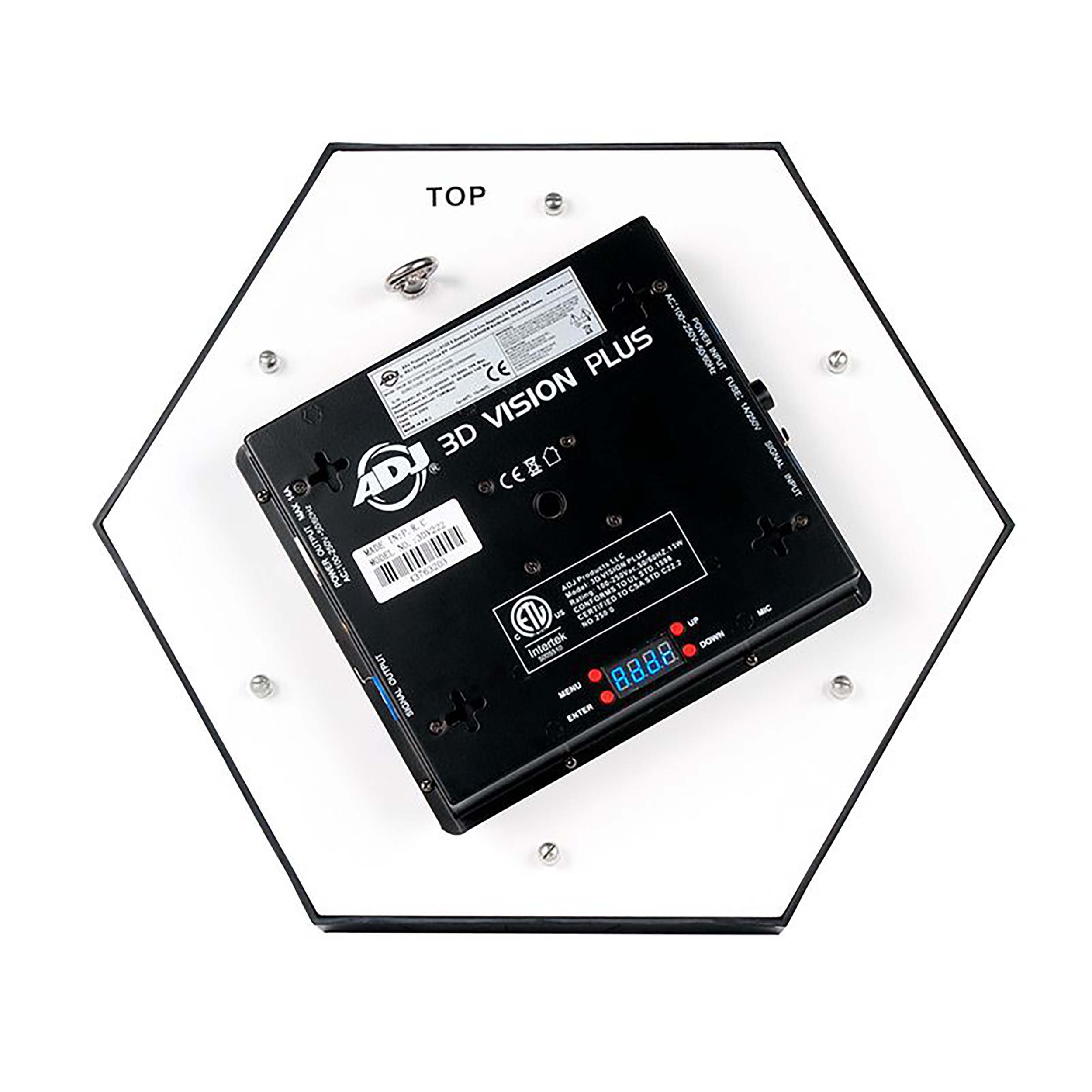 ADJ 3D Vision Plus, Hexagonal RGB LED Panel by ADJ