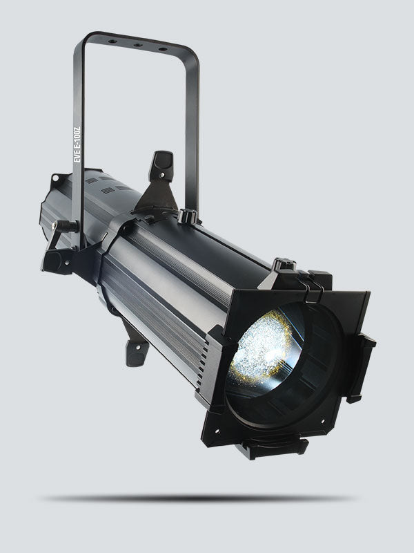 Chauvet DJ EVE E-100Z 100w Warm White Ellipsoidal Spot LED w/ Manual Zoom, Framing Shutters, and Frames for Gels and Gobos by Chauvet DJ