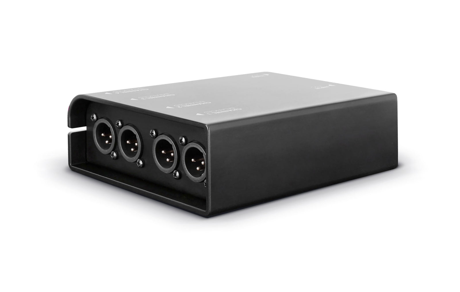 Palmer AoC Box XLRM Audio over Cat Box from etherCON to 4 x XLR Male by Palmer