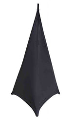 Odyssey Speaker Stand DJ Package with White and Black Skirt/Scrim and Carrying Bag by Odyssey