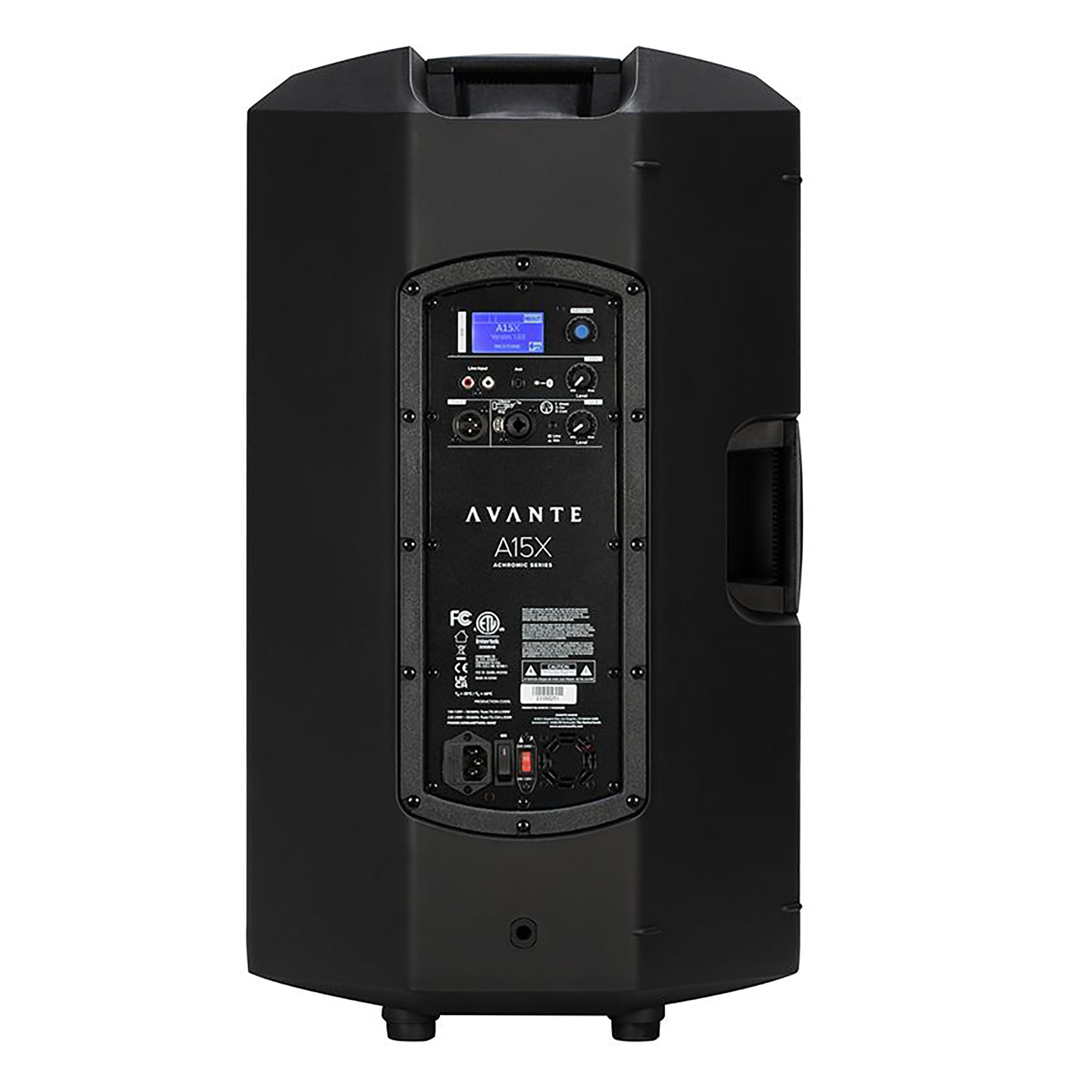 Avante Audio A15X, Achromic X Series 15-Inch 2-Way Active Loudspeaker - Black by Avante
