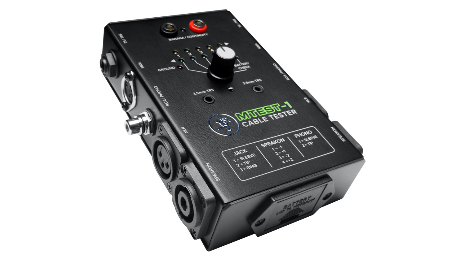 Mackie MTest-1 Cable Tester by Mackie